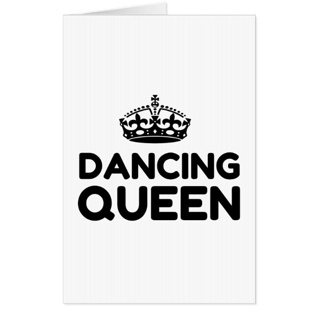 DANCING QUEEN CARD (Front)