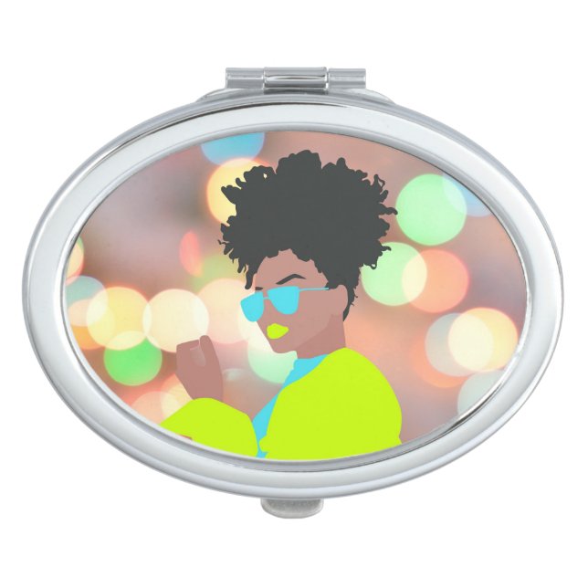 Dancing Queen. Compact Mirror (Front)