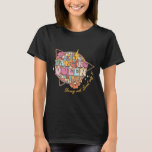 Dancing Queen Foral 17th Birthday Disco Ball  T-Shirt<br><div class="desc">Dancing Queen Foral 17th Birthday Disco Ball</div>