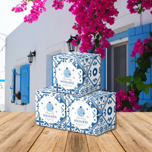 Dancing Queen greek Musical disco baby shower Favor Boxes