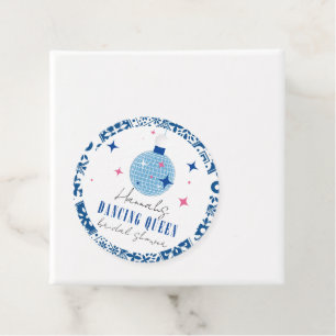 Dancing Queen greek Musical disco bridal shower Favor Tags