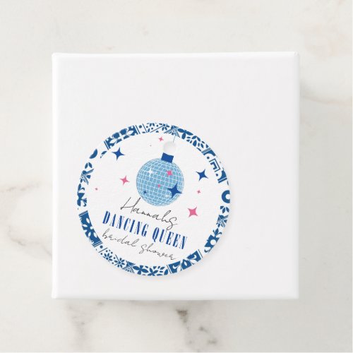 Dancing Queen greek Musical disco bridal shower Favor Tags