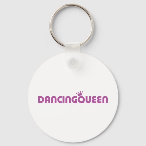 dancing queen icon keychain