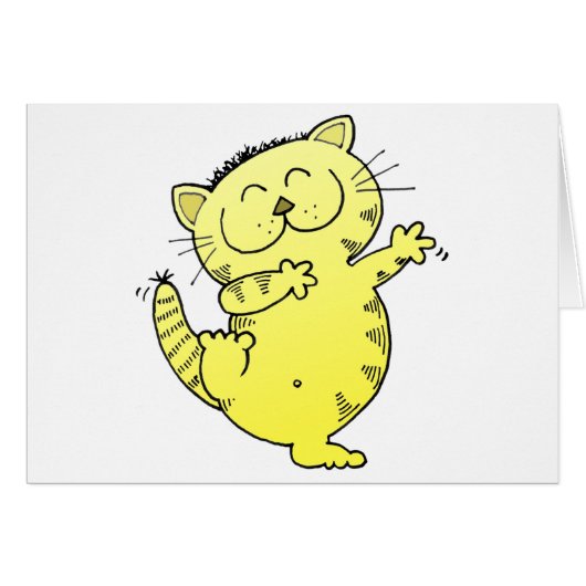 Dancing Queen Kitten Cards (Front Horizontal)