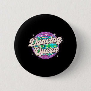 Dancing Queen Shirt Vintage Dancing 70s Kids Girl Button