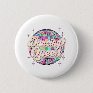 Dancing Queen Shirt Vintage Dancing 70s Kids Girl Button