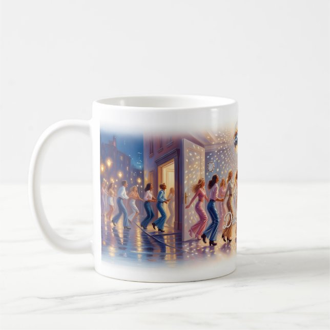 Dancing Queen — Sparkling Disco Ball Joy Mug (Left)