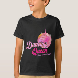 Dancing Queen Tee 17 Birthday Vintage Dancing Disc