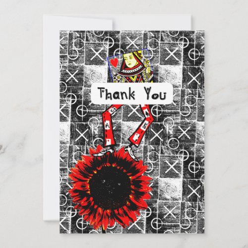 Dancing Queen THANK YOU card