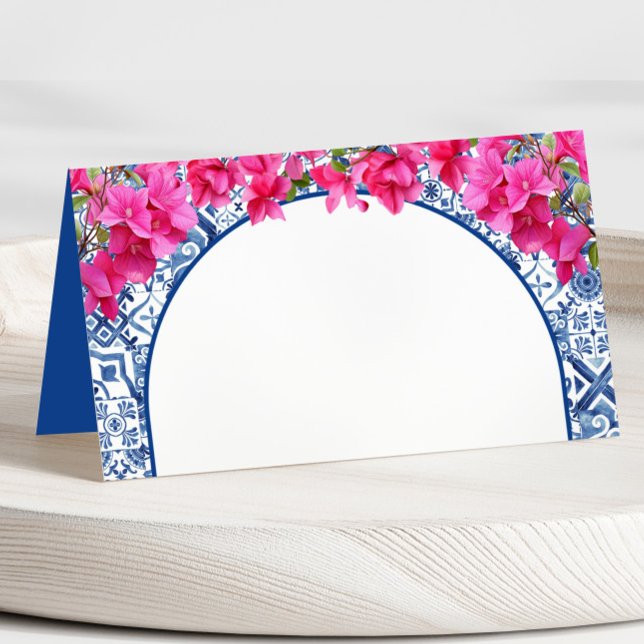 Dancing QueenMediterrane Birthday Party Food Tents Place Card (Creator Uploaded)