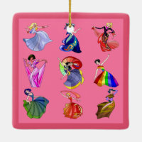 Dancing Rainbow Princesses popular pink