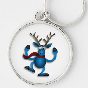 DANCING REINDEER KEYCHAIN