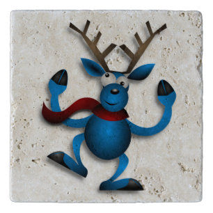 DANCING REINDEER TRIVET
