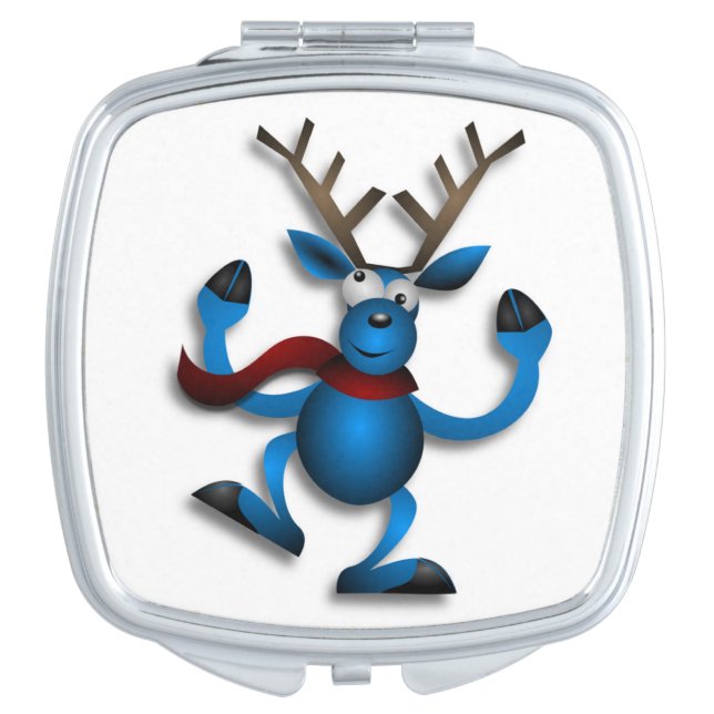 DANCING REINDEER VANITY MIRROR (Front)