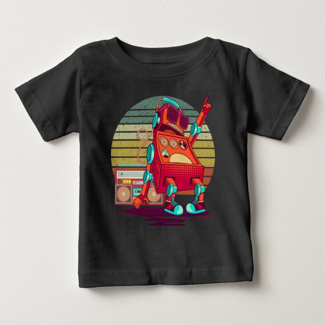 Dancing robot baby T-Shirt (Front)
