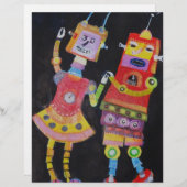 Dancing Robots (Front/Back)