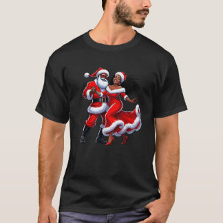 Dancing Santa and Mrs Claus T-Shirt