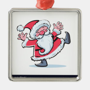 **DANCING SANTA** CHRISTMAS ORNAMENT