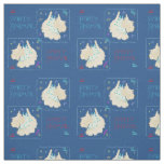 Dancing Scottish Terrier Fabric