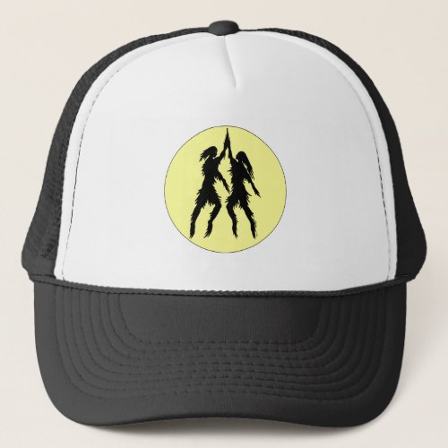 Dancing Shades Weird Art Trucker Hat