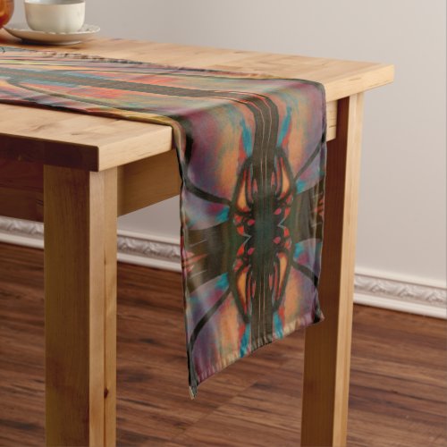 Dancing Shadows Of The Scorpion King Pattern Short Table Runner