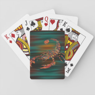 Dancing Shadows Of The Scorpion King Playing Cards