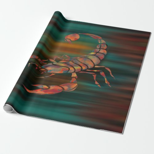 Dancing Shadows Of The Scorpion King Wrapping Paper
