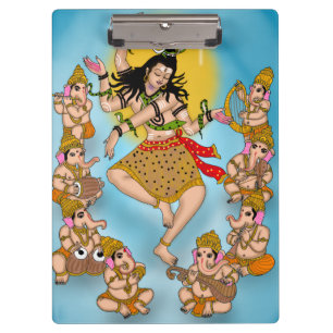 Dancing Shiva Clipboard
