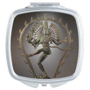 Dancing Shiva statue photo Compact Mirror