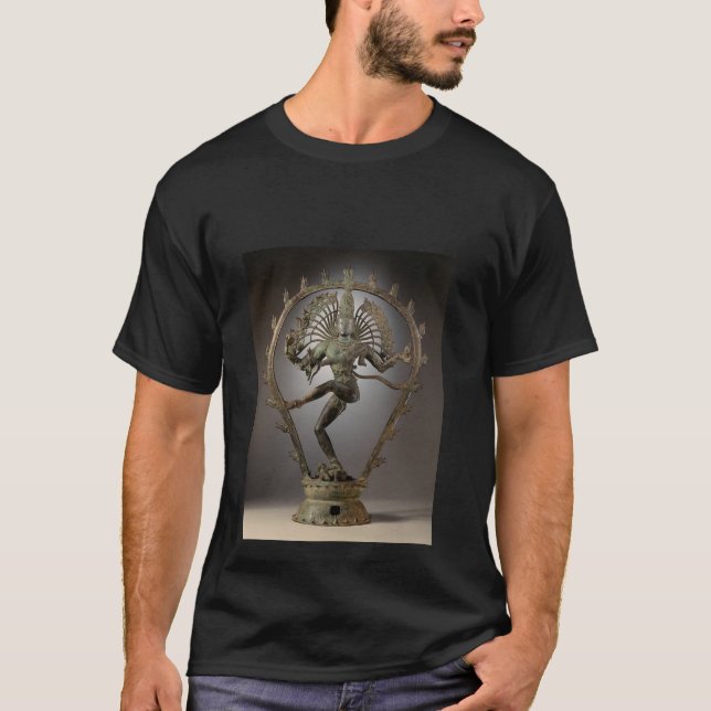 Dancing Shiva statue photo T-Shirt (Front)