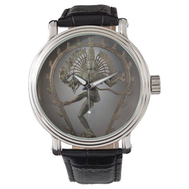 Dancing Shiva statue photo Watch (Front)