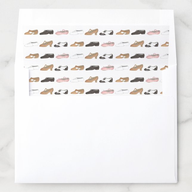 Dancing Shoes Ballet Tap Jazz Lyrical Acro Studio Envelope Liner (In Envelope)