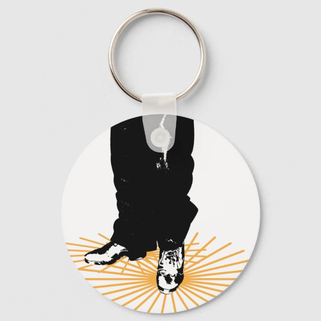 Dancing Shoes Keychain (Front)