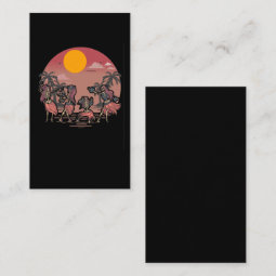 Dancing Skeleton Aloha Women Hawaii Business Card | Zazzle