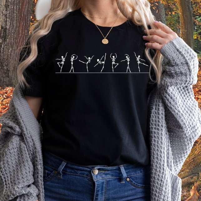 Dancing Skeleton Ballerinas Ballet T-Shirt (Creator Uploaded)