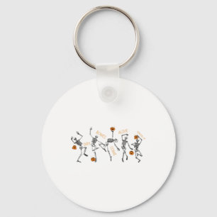 Dancing Skeleton Bible Verse Dry Bones Come Alive Keychain