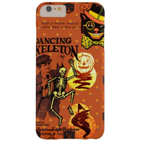 Dancing Skeleton Barely There iPhone 6 Plus Case