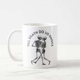 Dancing Skeleton Couple Coffee Mug