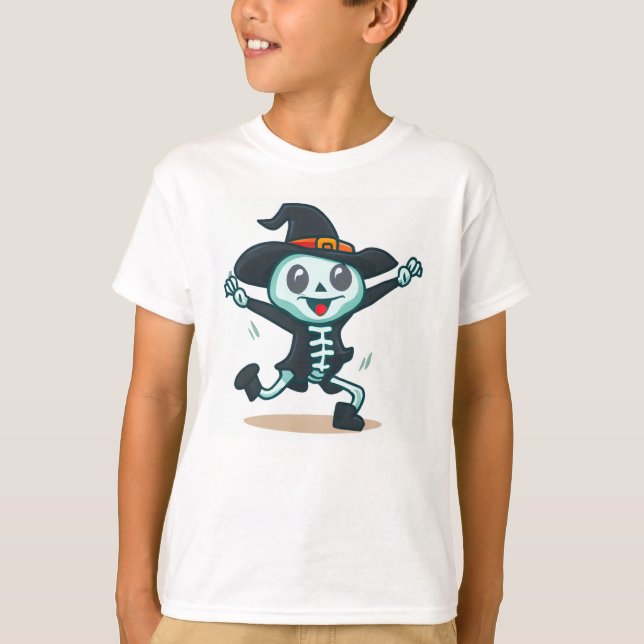 Dancing skeleton funny T-Shirt (Front)