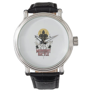 Dancing Skeleton Halloween Haunted Manor Vintage G Watch