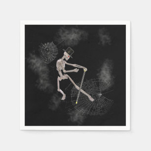 Dancing Skeleton Halloween Napkins