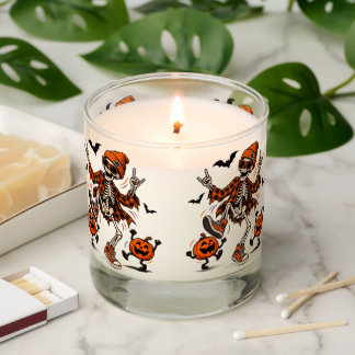 Dancing Skeleton Scented Candle