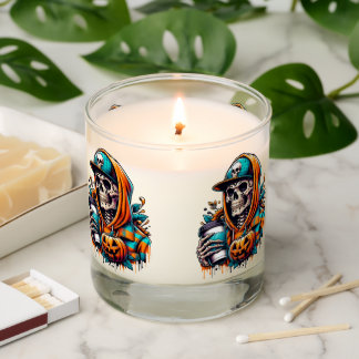 Dancing Skeleton Scented Candle