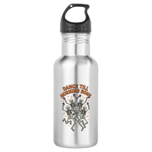 Dancing Skeleton Shirt Vintage Funny Bone Dance Ar Stainless Steel Water Bottle