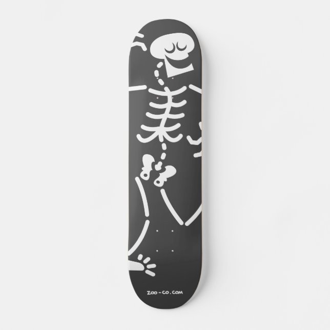 Dancing Skeleton Skateboard (Front)