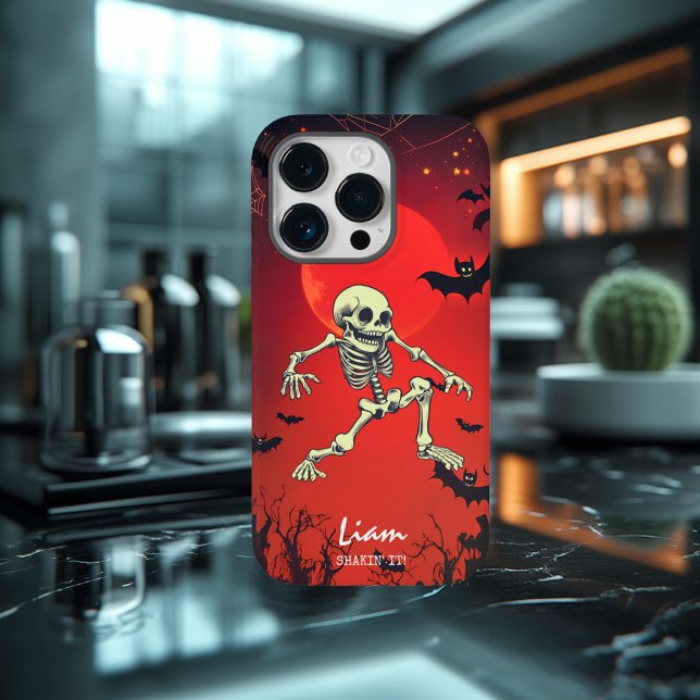 Dancing Skeleton - Spooky Fun All Year Case-Mate iPhone Case (Creator Uploaded)