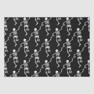 Dancing Skeleton Tissue Paper