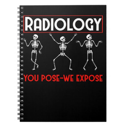 Dancing Skeleton Xray Radiologist Funny Radiology Notebook