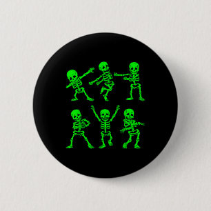 Dancing Skeletons Dance Challenge Girl Boys Kids H Button