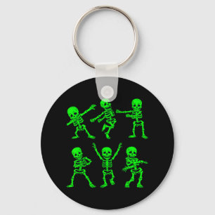 Dancing Skeletons Dance Challenge Girl Boys Kids H Keychain